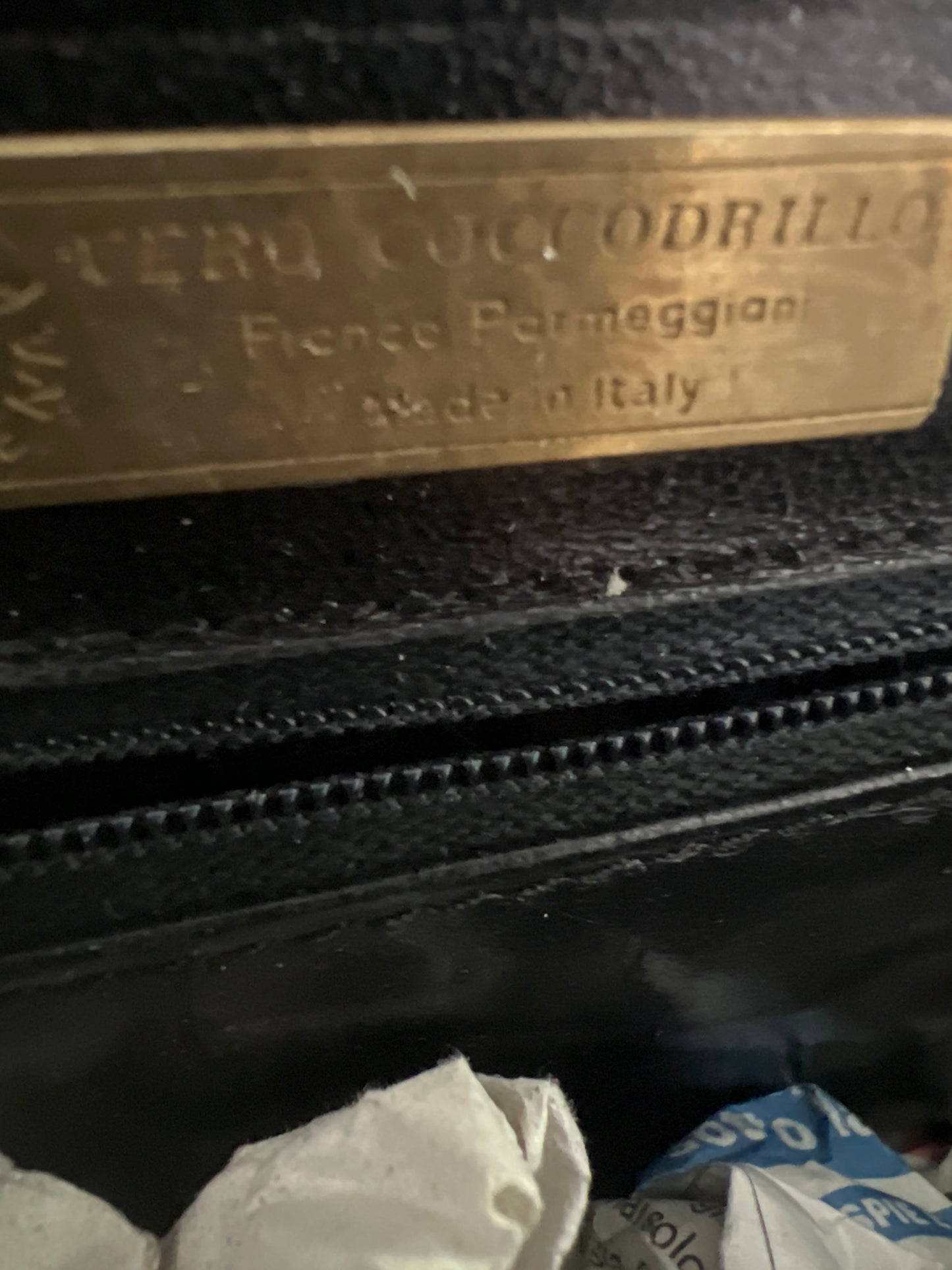 BORSA COCCODRILLO PARMEGGIANI