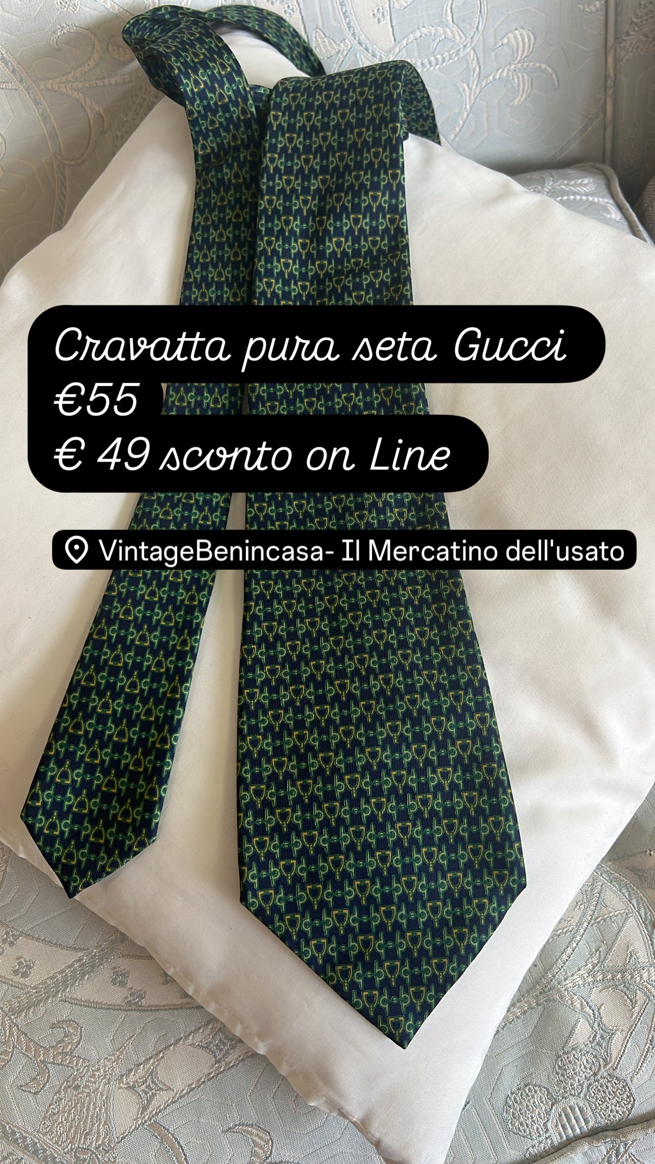 CRAVATTA GUCCI
