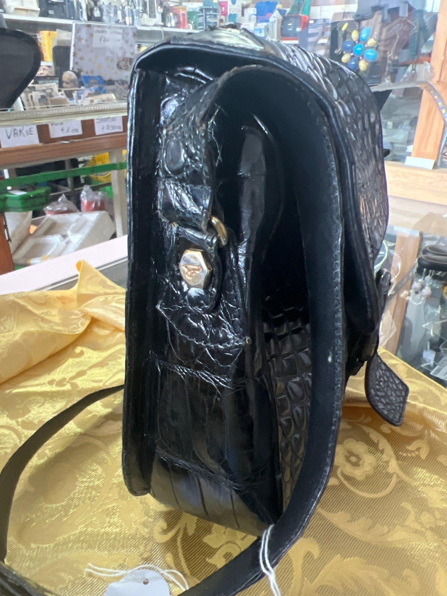 BORSA COCCODRILLO PARMEGGIANI