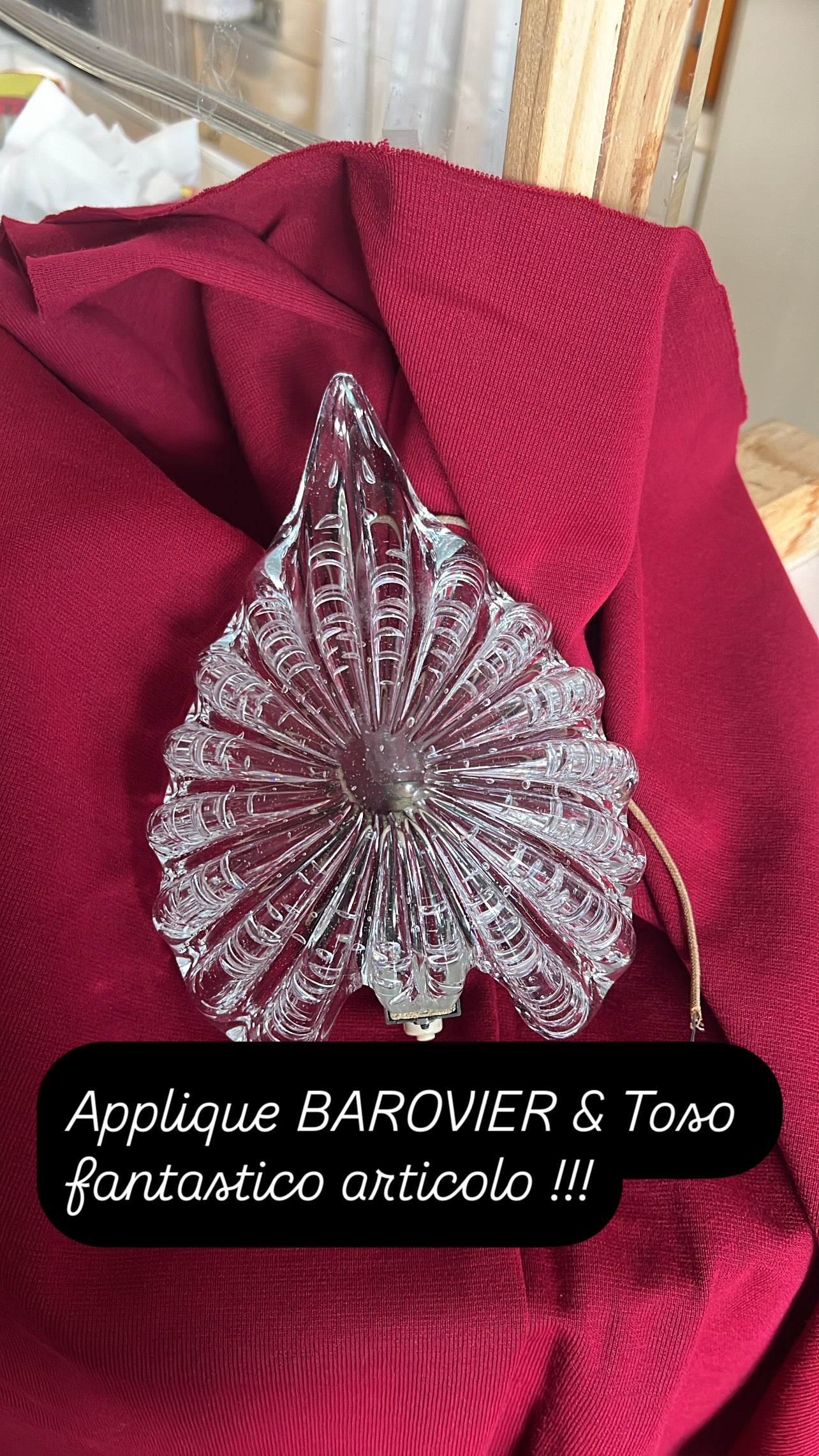 APPLIQUE BAROVIER & TOSO