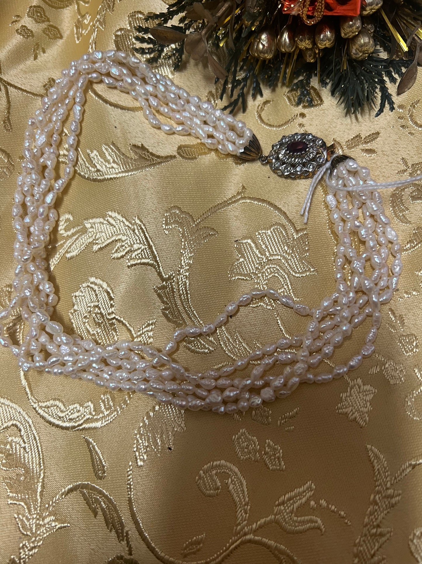 COLLANA PERLE / ARGENTO