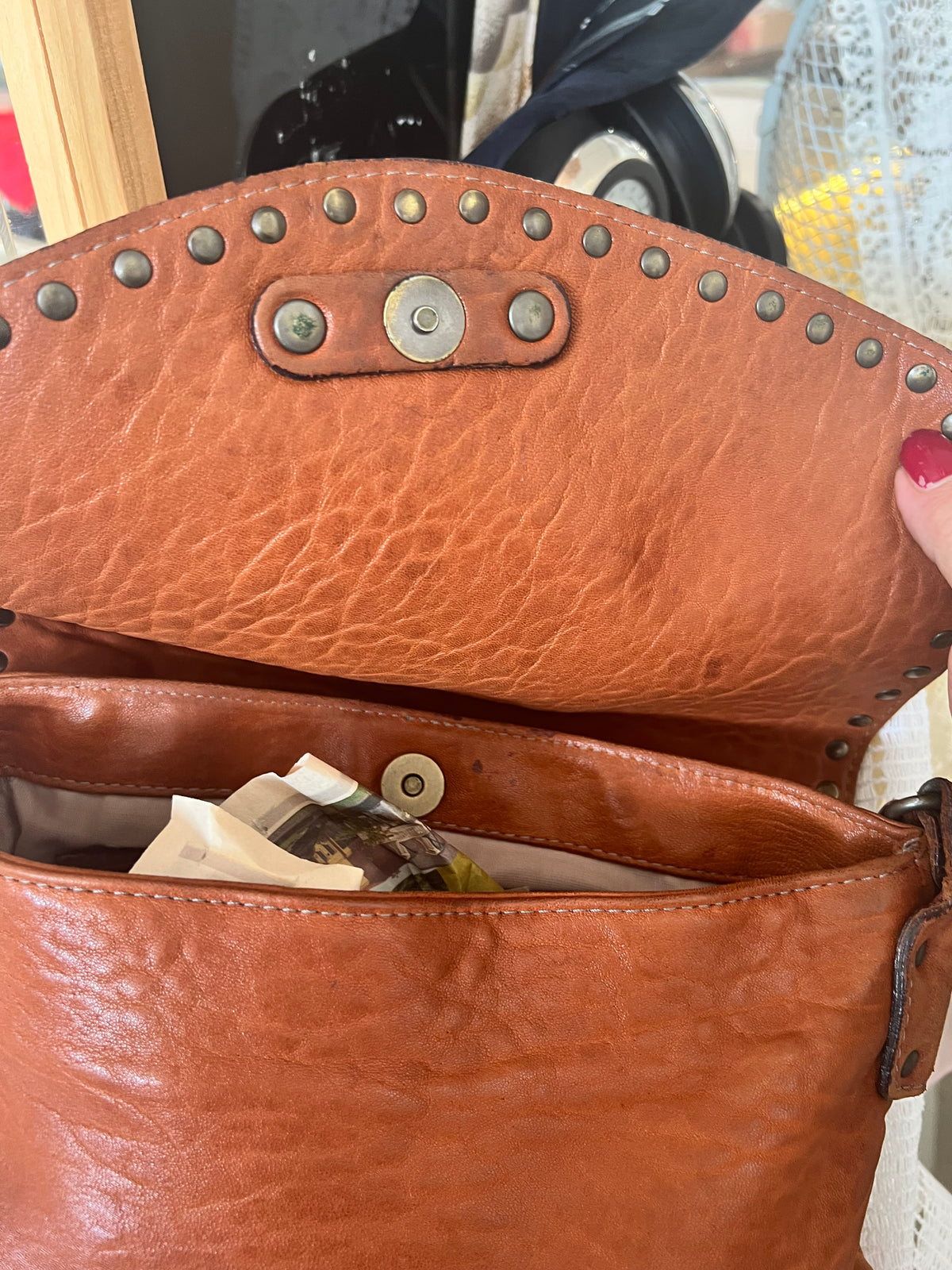BORSA PELLE ABACO