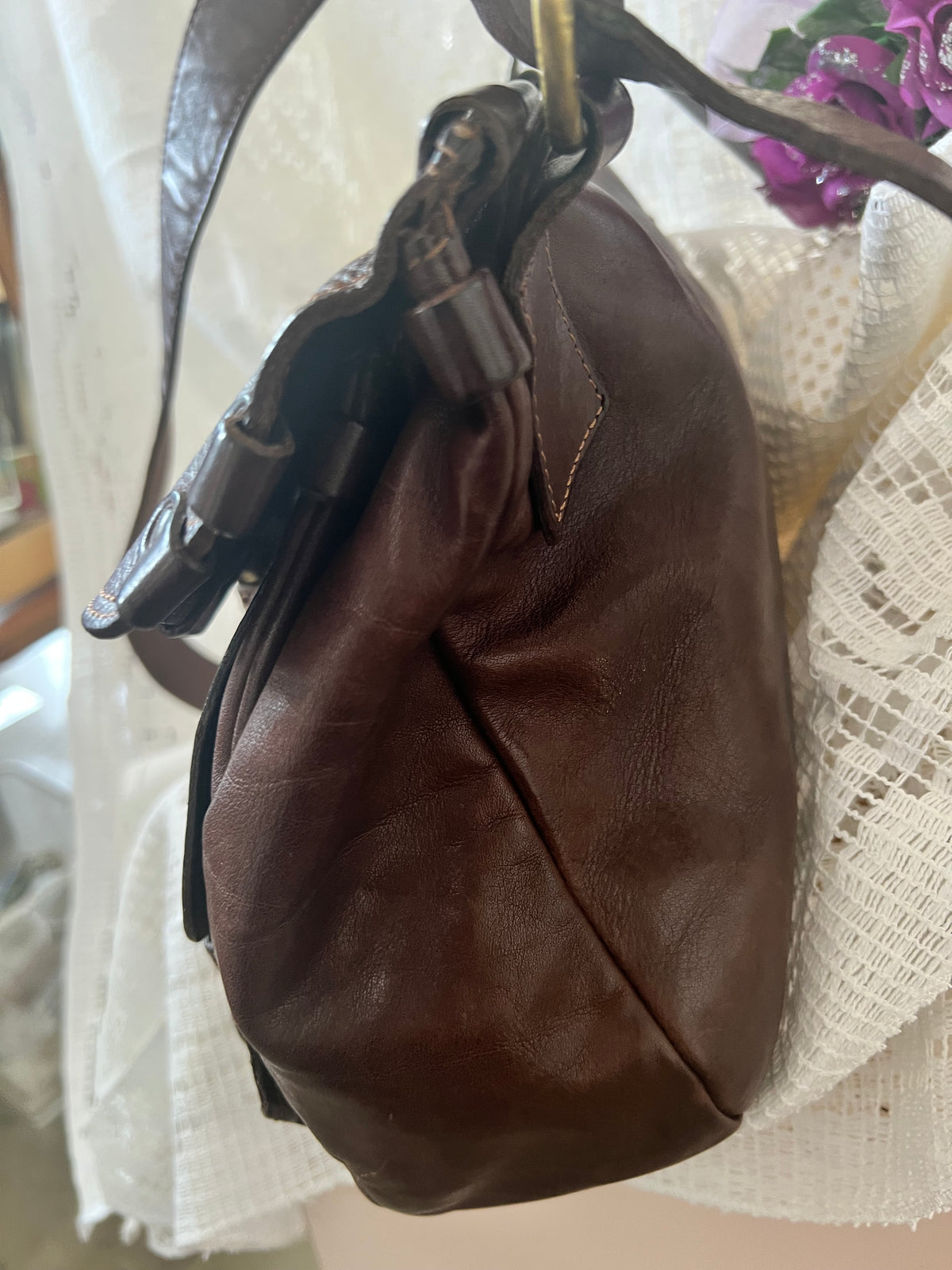 BORSA  PELLE BYBIOS