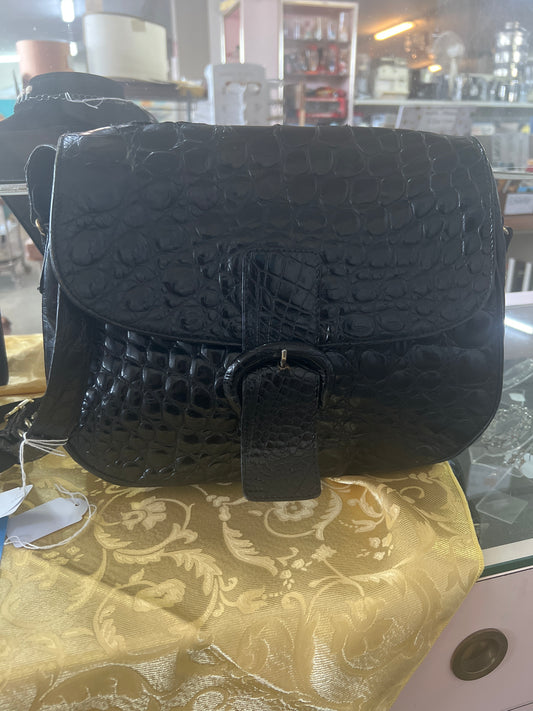 BORSA COCCODRILLO PARMEGGIANI
