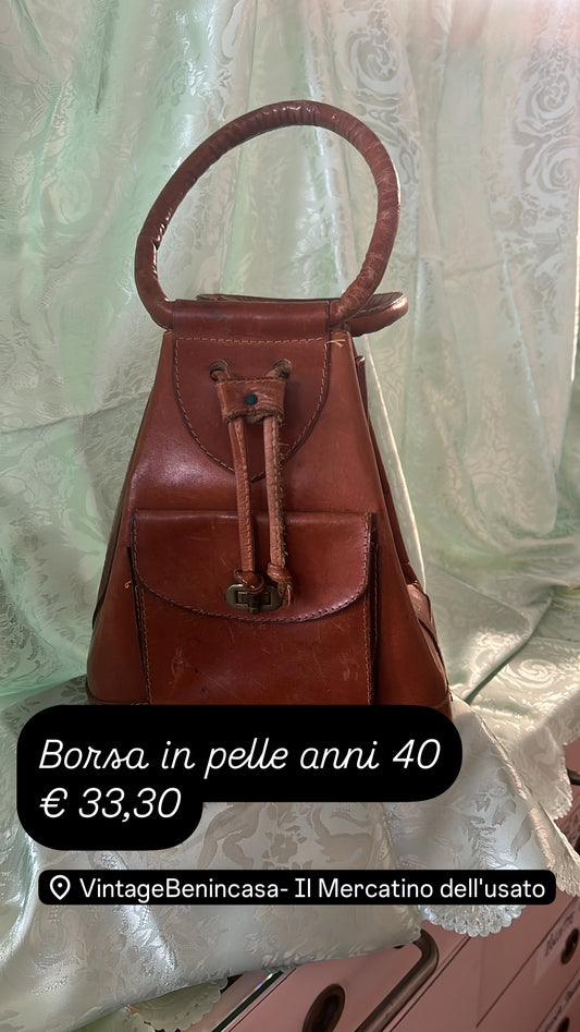 BORSA PELLE