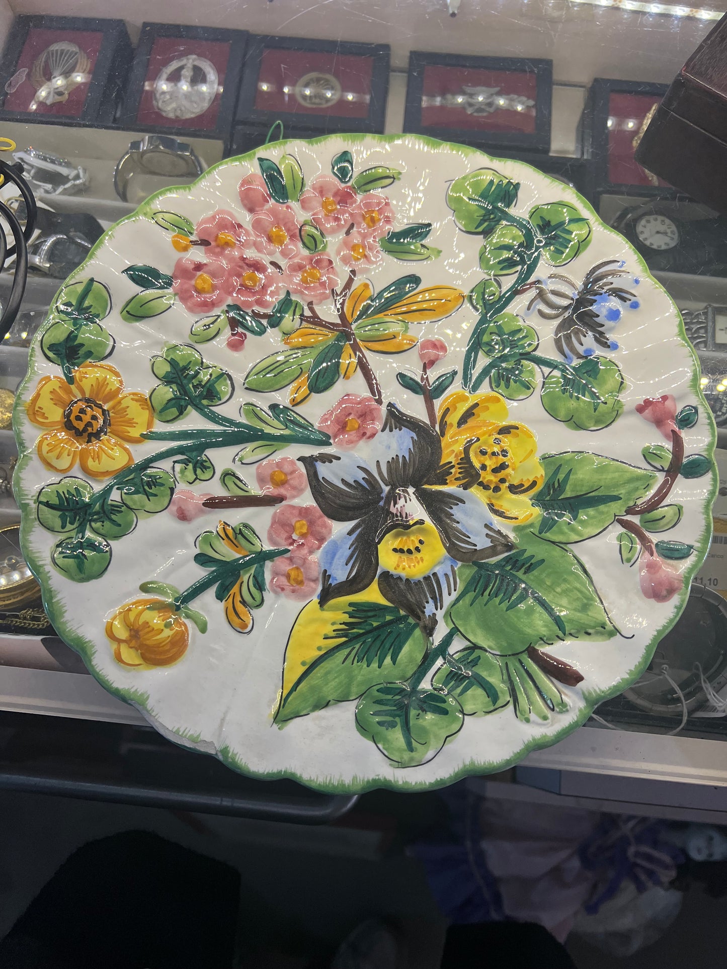 PIATTO CERAMICA NOVE