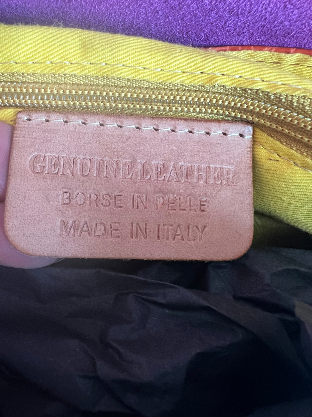 BORSA IN PELLE