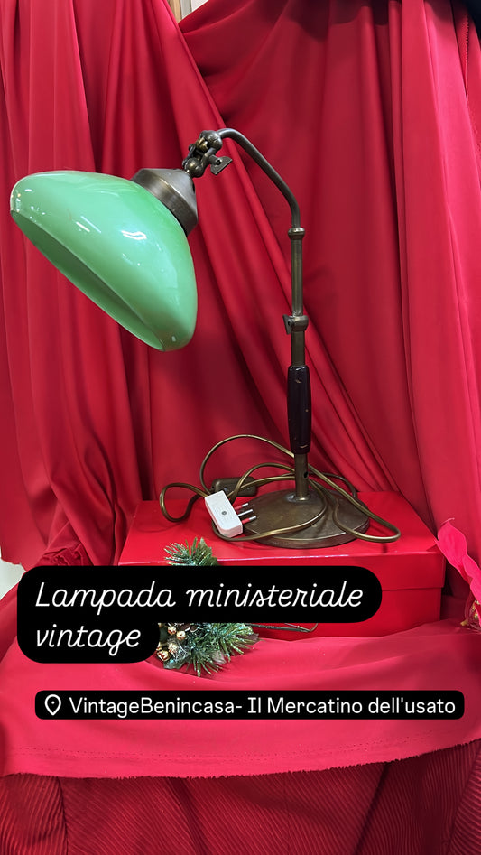 LAMPADA DA TAVOLO MINISTERIALE