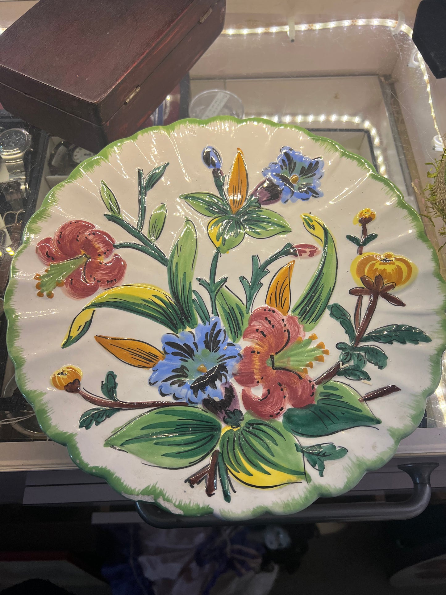 PIATTO CERAMICA NOVE