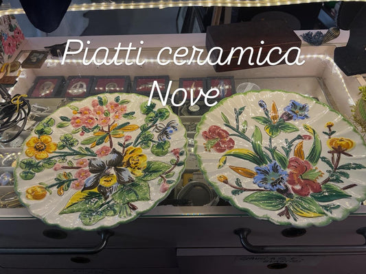 PIATTO CERAMICA NOVE